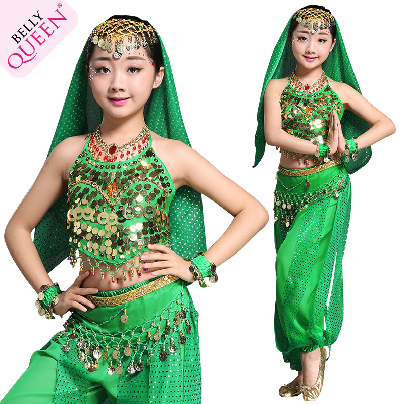 Dancewear Polyester Belly Dance Costumes For Kids Dancewear Polyester Belly Dance Costumes For Kids